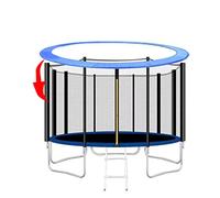 Funda de protección para cama elástica al aire libre, acolchado de espuma, cubierta de resorte, cubierta de amortiguación lateral, resistente a la intemperie para cama elástica