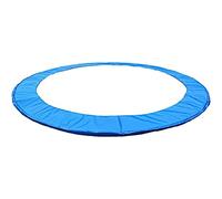 Funda de protección para cama elástica al aire libre, resistente a los rayos UV y al agua, cojín de resorte anticolisión, almohadilla de espuma, accesorios para seguridad y longevidad