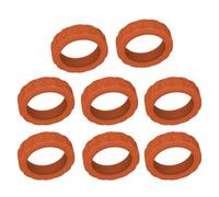 Funda de protección para ruedas de silicona, 8 unidades | Latest Upgrade Carry Luggage Wheel | Wheel Protective Case for Protective Luggage Spinner Wheel, naranja, Se référer au descriptif, Consulte