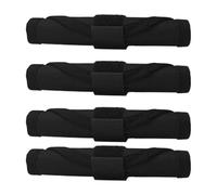 Funda de protección para señuelos de, envolturas para señuelos de, 4 Protectores de Gancho de Almacenamiento de Cebo, Escudo de señuelo de Pescado Seguro, Negro, Paquete de 4, Consulte