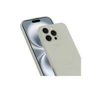 Funda de protección "Prem. Liquid" MagSafe para Apple iPhone 16 Pro Max, Gris