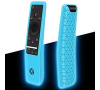 Funda de Protectora Compatible con Mando Samsung BN59-01312A BN59-01259B BN59-01274A Antideslizante Funda de Silicona para Mando TV Samsung (Glow Blue)