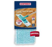 Leifheit Funda de recambio Clean Twist M Ergo super suave, poliéster lavable para suelos delicados