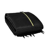 Funda de red de seguridad para trampolín - redonda, protección para estera de salto, protección exterior, resistente a la intemperie, cierre seguro con clip | Escudo cir