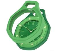 Funda de reloj de silicona suave para Swatch AP Royal-Pop, cobertura completa a prueba de golpes, a prueba de arañazos, ligera, colorida y transparente, funda de reloj inteligente (verde)