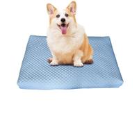 Funda de repuesto para cama de perro | Sábana refrescante para cesta de perro | Funda extraíble para jaula cojín de nicho - Comodidad de verano para interior y exterior