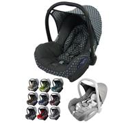 Funda de repuesto para capazo de bebé, compatible con Maxi-Cosi CabrioFix, juego completo de fundas de asiento de 6 piezas con almohadillas para cinturón de seguridad, capota y reposacabezas