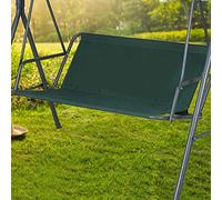 Funda de repuesto para columpio de jardín, resistente al agua y a los rayos UV, para el asiento oscilante (verde, 148 x 50 x 50 cm)