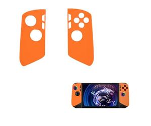 Funda de repuesto para consola de juegos MSI Claw 8 AI+, funda protectora de consola de juegos de mano, panel superior decorativo seguro y antidesprendimiento (naranja)