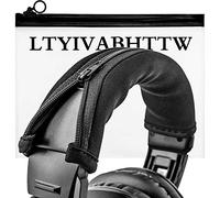 Funda de Repuesto para Diadema Compatible con Auriculares ATH M50X M50 M40X M40 M30X M20X (Negro)