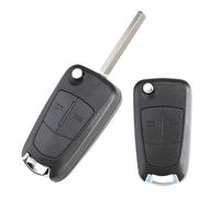Funda de repuesto para llave de coche Opel Corsa con mando a distancia para Opel Astra Vectra Zafira Movano Mokka Adam Cascada Karl Insignia y más (2 botones)