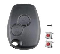 Funda de repuesto para llavero de 2 botones para Renault Trafic Master Kangoo Dacia Dustuer Sandero Logan Opel Movano Vivaro, funda para llave de coche (sin hoja)
