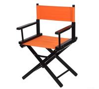 Funda de repuesto para silla de directores, lona resistente para uso en jardín (naranja)