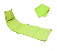 Funda de repuesto para silla de salón colgante al aire libre y paraguas, almohadillas de tela impermeable para patio con cuerdas seguras para tumbona curva, columpio flotante de porche, asiento beige