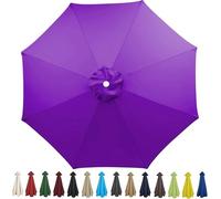 Funda De Repuesto para Sombrilla De Patio, Funda De Tela De Repuesto De 6/8 Varillas, Funda De Tela De Repuesto para Sombrilla De Jardín Exterior Color14 11.5ft(3.5m)/8ribs