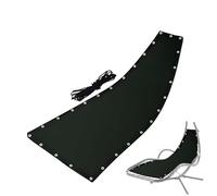 Funda de repuesto resistente para columpio, tela de hamaca resistente a la intemperie, accesorios duraderos para columpio al aire libre para patio, patio trasero, terraza y muebles de jardín