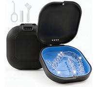 Funda de retención con orificios de ventilación, funda de alineación para Invisalign, kit de alineador portátil, forro de silicona extraíble, caja de almacenamiento de ortodoncia, cierre magnético