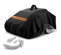 Funda de Robot Cortacésped para GARDENA SILENO minimo 2021-2026 | Ajuste Seguro Cubierta Exterior, Bloquea Lluvia Protector Impermeable, Resistente Tela Oxford Lona Jardín Elástica