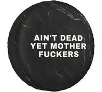 Funda De Rueda De Repuesto Aún No Estoy Muerto, Hijos De Puta Durable A Prueba De Polvo Suave Caso Protector, para Vehiculos, Coche, SUV, 17in