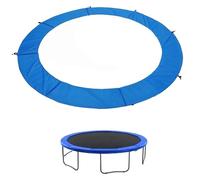 Funda de seguridad impermeable para cama elástica de 14 pies, alfombrilla de repuesto azul para una mayor protección, ideal para niños y adultos, solución de seguridad duradera y segura