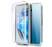 Funda COOL Silicona 3D para Xiaomi Redmi Note 12 Pro 5G (Transparente Frontal + Trasera)