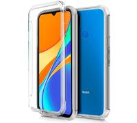 Funda Silicona 3D Para Xiaomi Redmi 9C (Transparente Frontal + Trasera)