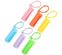 Funda de Silicona 6 Piezas de 10ml para Frasco Roll-on