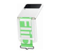 Funda de silicona A prueba de golpes con correa para Galaxy Z Flip3