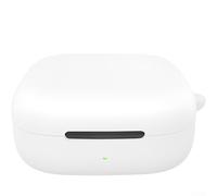 Funda de silicona a prueba de golpes con mosquetón para HUAWEI FreeArc Protección ligera contra caídas e impactos (blanco)