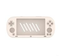 Funda de silicona a prueba de golpes diseñada específicamente para Trimui para Smart Pro para proteger contra caídas e impactos durante el uso o viaje (blanco)