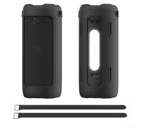 Funda de silicona a prueba de golpes para altavoz JBL Grip, funda protectora resistente al desgaste con agarre suave, carcasa para viajes al aire libre (negro)