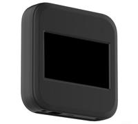 Funda de silicona a prueba de golpes para enrutador inalámbrico NETGEAR Nighthawk M6 Pro, funda protectora de agarre antideslizante con compacto 11 x 11 x 2 cm (Negro)