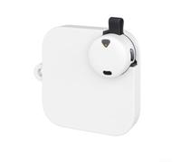 Funda de silicona a prueba de golpes para grabadora de voz Soundcore Work Ai con protección a prueba de caídas y recortes precisos para botones en color negro (blanco)
