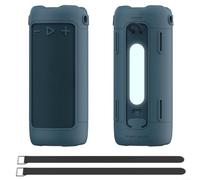Funda de silicona a prueba de golpes, para JBL Grip: Cubierta protectora resistente al desgaste, con cómodo agarre elegante Shell, para seguridad del altavoz portátil durante viajes y deportes (azul)