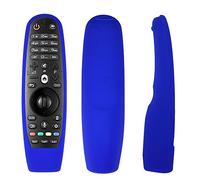 Funda de Silicona a Prueba de Golpes para Mando a Distancia, Funda de Control Remoto por Voz para Mando a Distancia Smart TV AN-MR600 Caja de TV con Mando a Distancia a Prueba de Golpes [Azul]