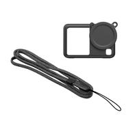 Funda de silicona a prueba de golpes y protector de lente para cámara Action 6 Water para senderismo
