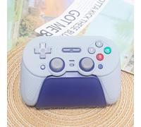 Funda de silicona absorbente de golpes para controlador 8BitDo Pro3 BT que proporciona protección impermeable y agarre cómodo (negro)