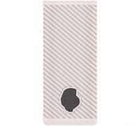Funda de silicona absorbente de golpes para Skullcandy Dime desgaste diario y protección contra desgarros (metros blanco)