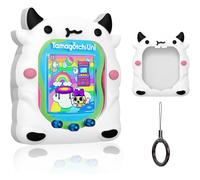 Funda de silicona antiarañazos con cordón para Tamagotchi Uni 2023 (verde)