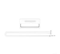 Funda de silicona antiarañazos para KODAK CHARMERA Keychain Cam - Cuerpo de goma flexible para cámara digital compacta - Kit de aventura al aire libre amarillo (blanco)