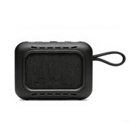 Funda de silicona anticaídas para altavoz JBL GO 5 - Funda de agarre suave al tacto con gancho para colgar - Esencial de viaje (negro + gancho)