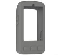 Funda de silicona anticaídas para Wahoo ELEMNT ROAM 3V3 diseñada para proporcionar una protección fiable mientras mantiene la usabilidad del dispositivo (gris)