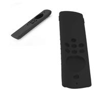Funda de silicona antigolpes para el control remoto del Fire TV Stick Lite, lavable, negra.