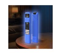 Funda de silicona azul marino claro para control remoto de Smart Qled Voice Tcl Android TV RC902V1 RC802NU1, a