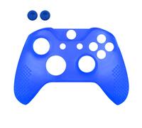 Funda de silicona cómoda para mando de Xbox One Slim, agarre antideslizante con relieve para mayor estabilidad, tapas para los pulgares que mejoran