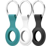 Funda de silicona compatible con Apple AirTag, material ligero y antiarañazos que protege tus objetos de valor.