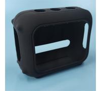Funda de silicona compatible con el altavoz Bluetooth JBL Go4, funda protectora de silicona portátil e impermeable para viajes, a prueba de polvo.