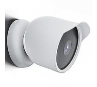 Funda de silicona compatible con Google Nest Cam Battery Home Security Camera System, Google Nest Cam Cover, carcasa protectora impermeable de silicona suave y duradera para Google Nest Cam, color