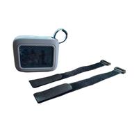 Funda de silicona compatible con JBL GO4, estuche de viaje impermeable de gel suave para altavoz Bluetooth.