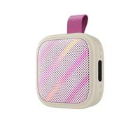 Funda de Silicona Compatible con Soundcore Boom Go 3i, Funda de Viaje para Altavoz inalámbrico, Bolsa de Transporte, Funda Protectora de Audio, Carcasa Protectora (Solo Funda) (Beige)